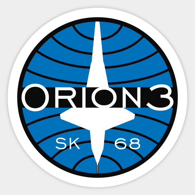 Orion 3 Patch Sticker by Ekliptik